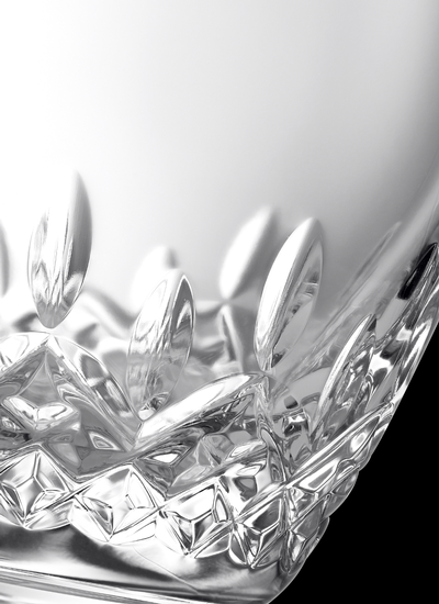 Waterford Crystal Lismore Essence Bud Vase, 8 inch tall with a slender design and iconic wedge cuts, ideal for displaying a single flower or stem